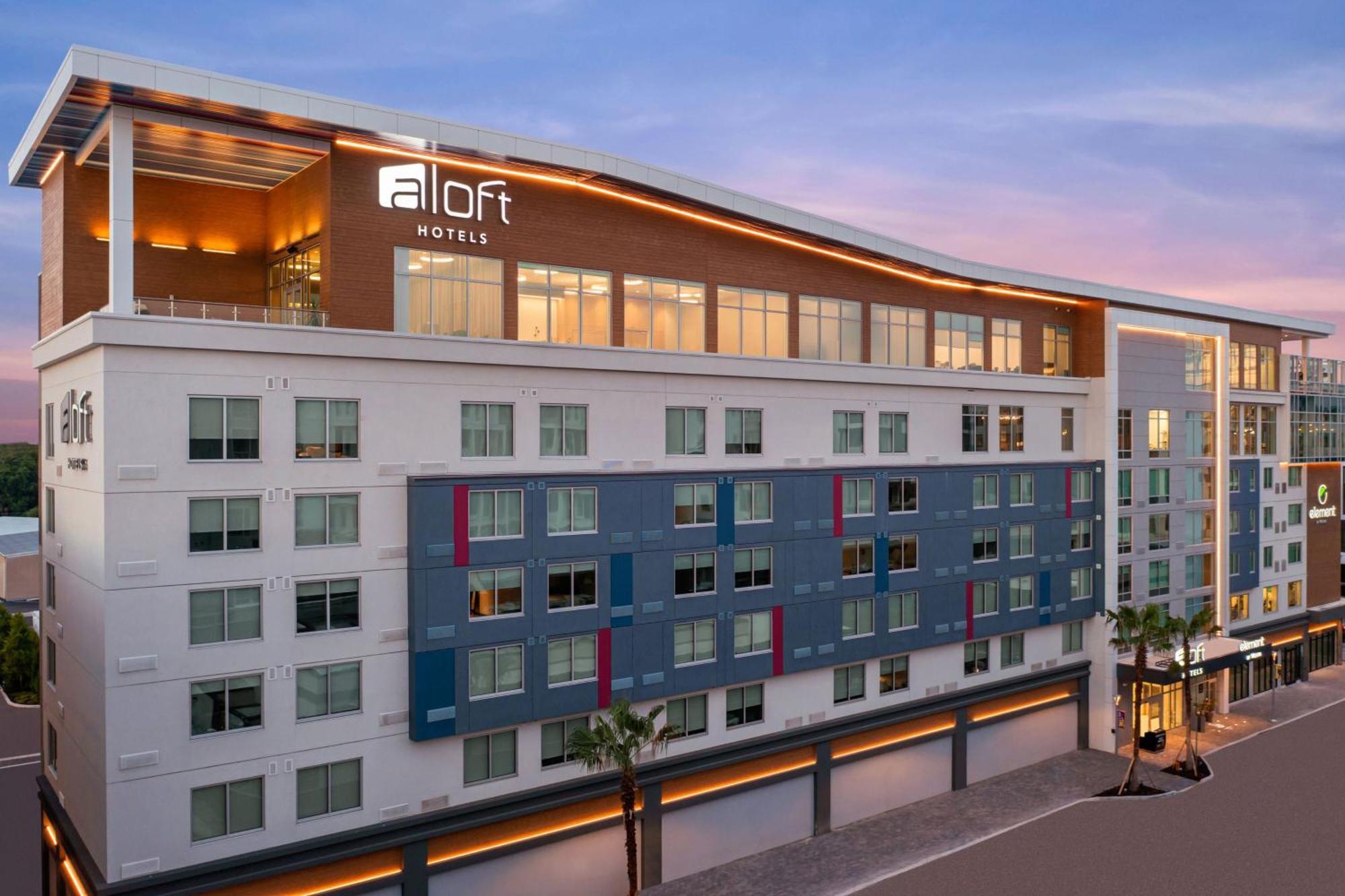 מלון Aloft Tampa Midtown מראה חיצוני תמונה